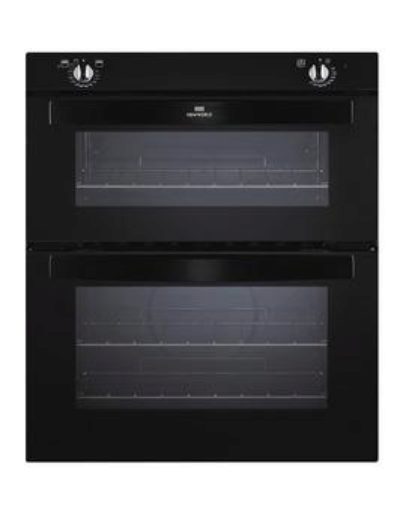 New World Nw701Do 70Cm Built Under Fanned Electric Double Oven - Black New World Nw701Do 70Cm Built Under Fanned Electric Double Oven - Black